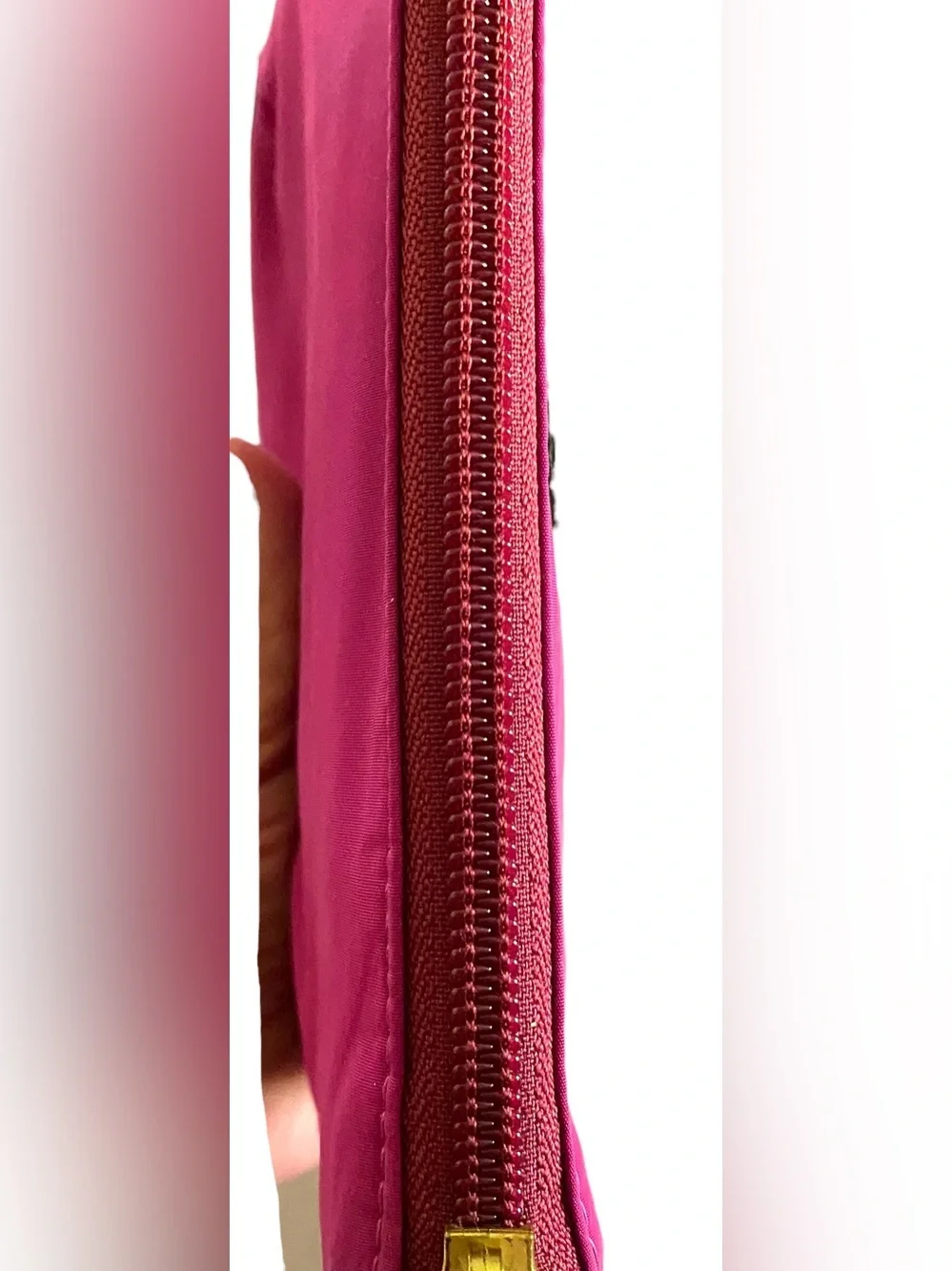 Tory Burch fuchsia Crossbody Bag with gold toned accents
